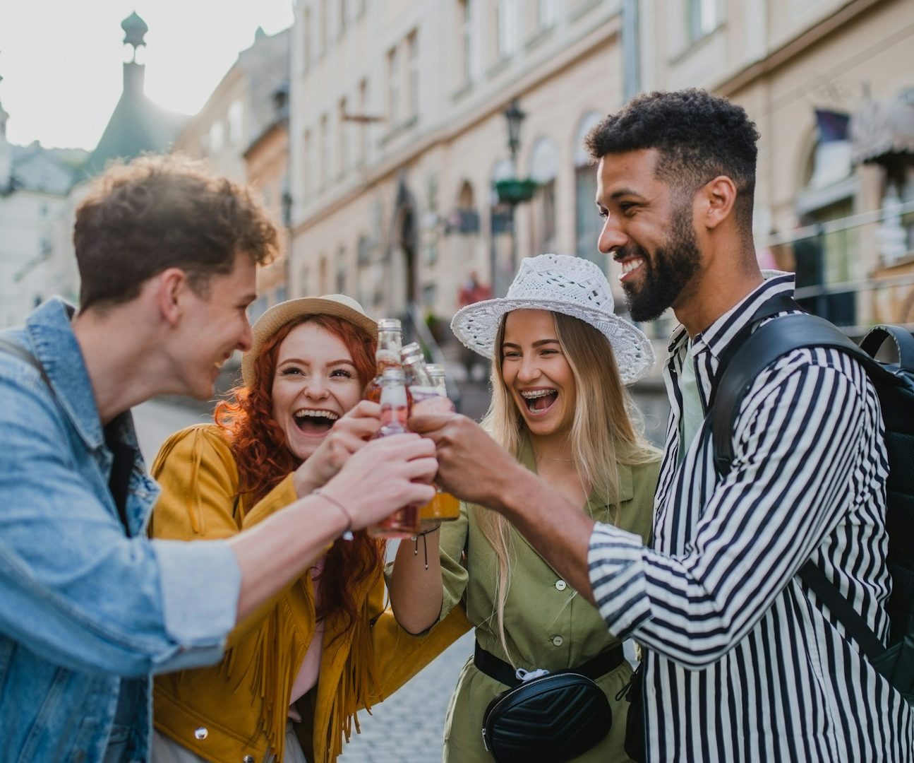 Stadtbild: Sprachwandern vor dem Brandenburger Tor